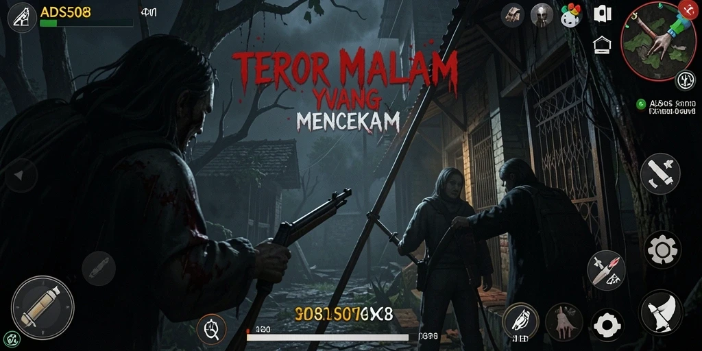 Tangkapan layar menampilkan momen ketegangan di ADS508 dengan suasana mencekam.