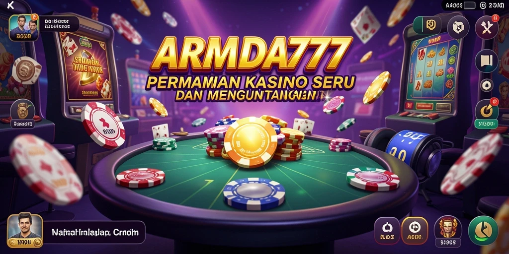 Screenshot menunjukkan gameplay seru ARMADA777 dengan grafis menakjubkan.