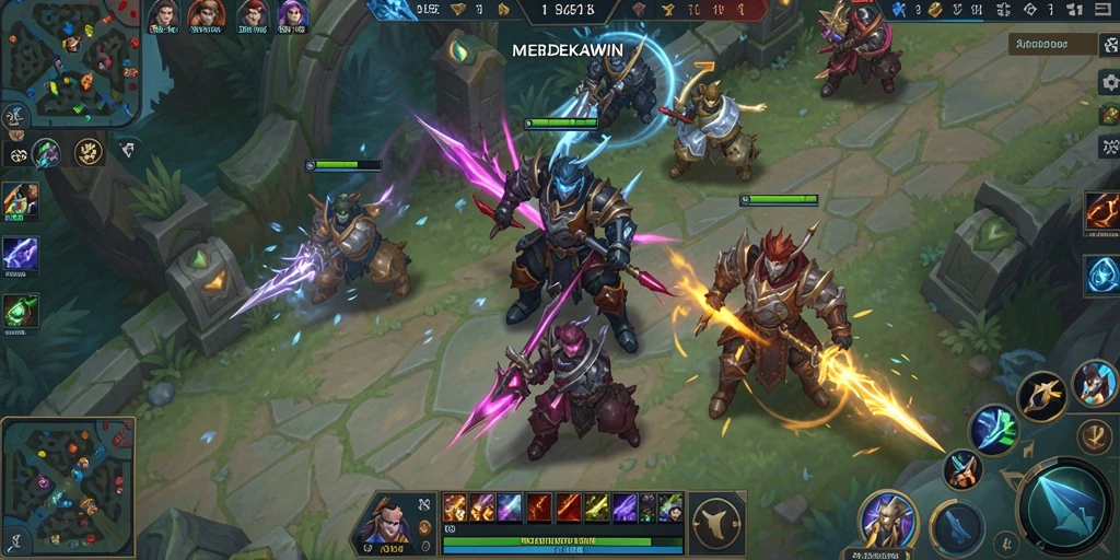 Tampilan menarik dari gameplay <strong>MERDEKAWIN</strong> yang memikat.