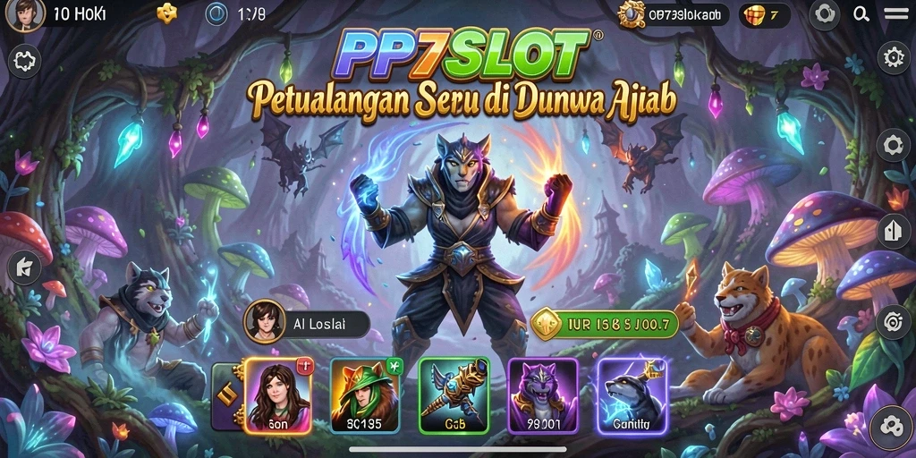 Tampilan gameplay mendebarkan PP7SLOT di dunia petualangan.