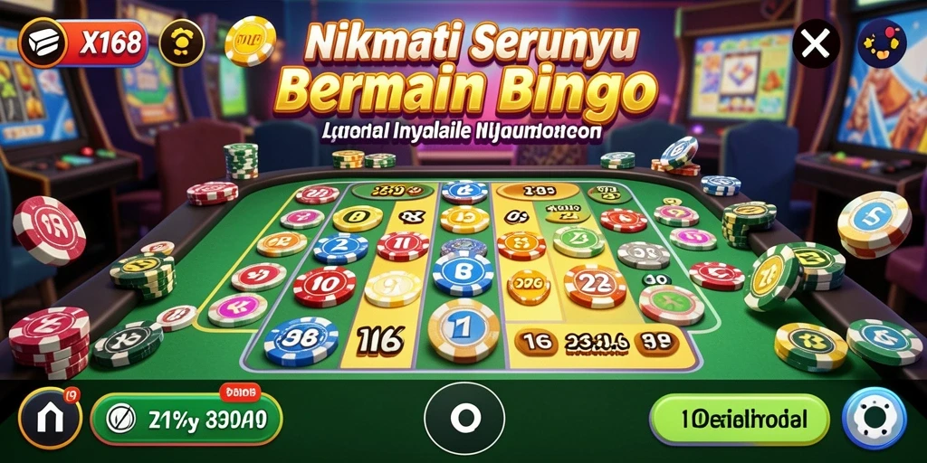 Gameplay seru dari X168 dengan interaksi pemain Bingo.