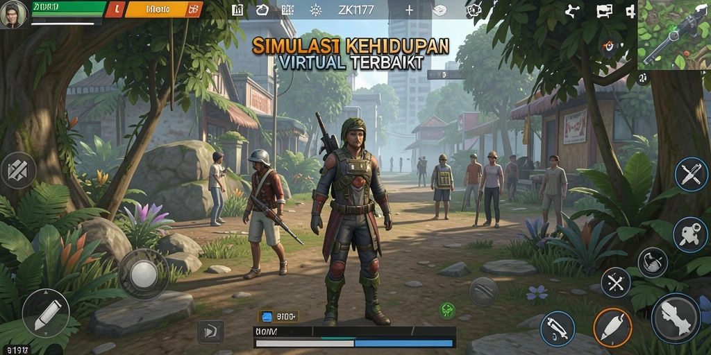 Tampilan gameplay ZK1177 yang menarik dan realistis.